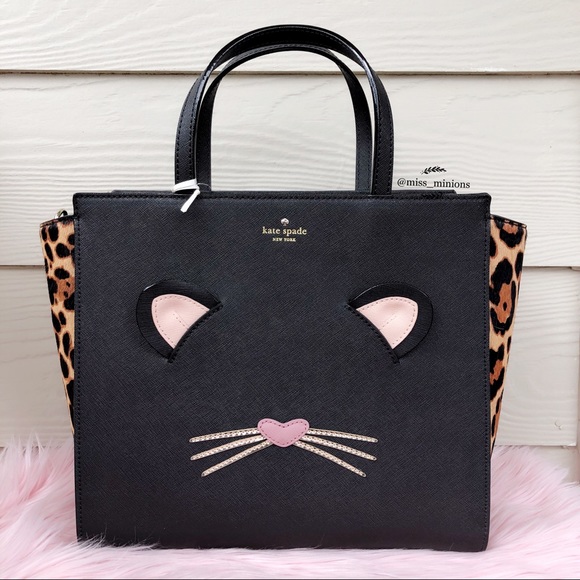 Kate Spade Run Wild Leopard Large Hayden Bag - Picture 8 of 8